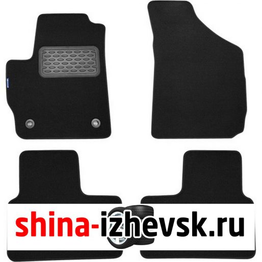 Коврик Autofamily коврик в салон текстильный черный для FORD Kuga I АКПП 2008-2013 в Ижевске